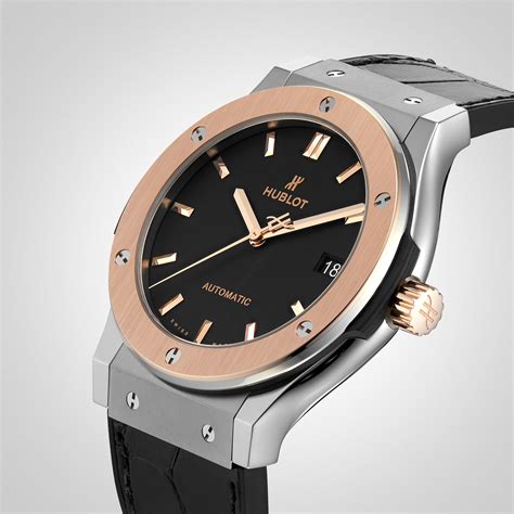 Hublot Classic Fusion Titanium King Gold Watch 